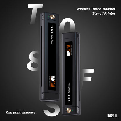 INKSOUL® T08FS Wireless Tattoo Transfer Stencil Printer-Can print shadows